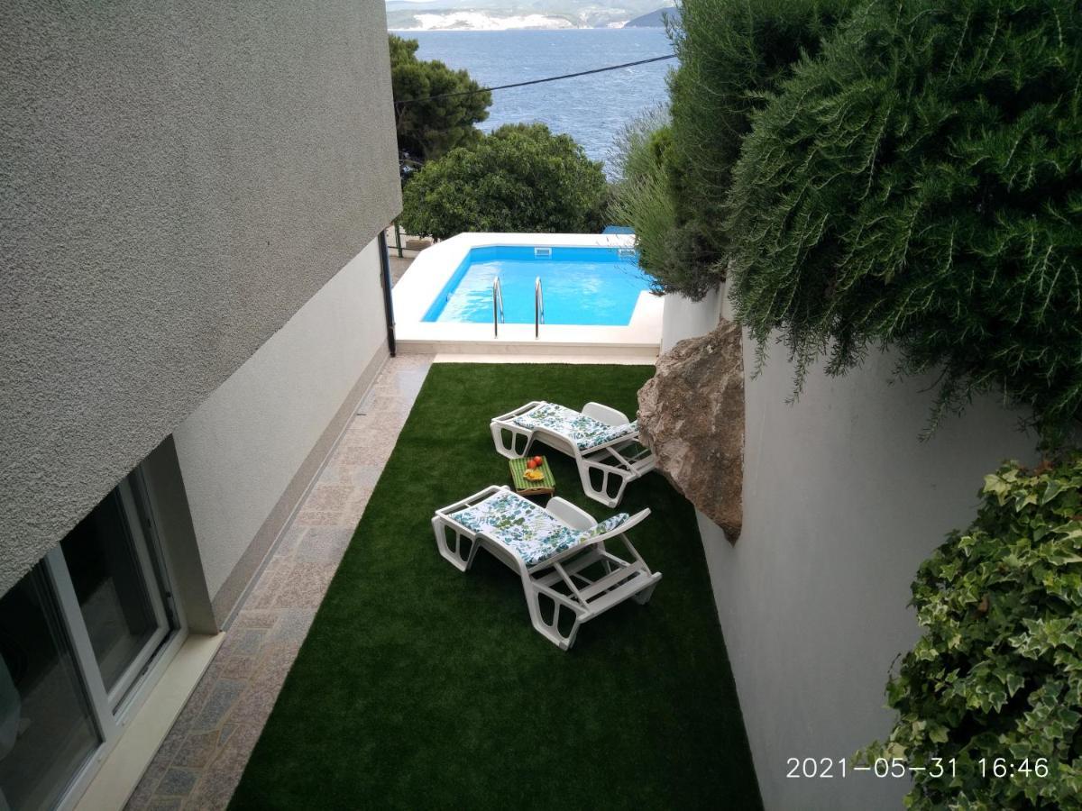 Private Pool And Sea View Apartment Omiš Kültér fotó