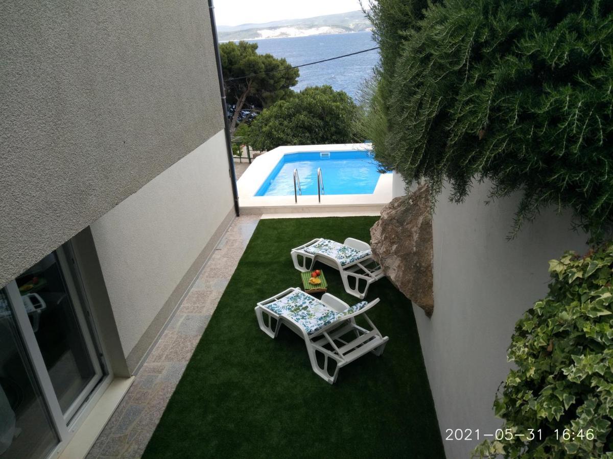 Private Pool And Sea View Apartment Omiš Kültér fotó