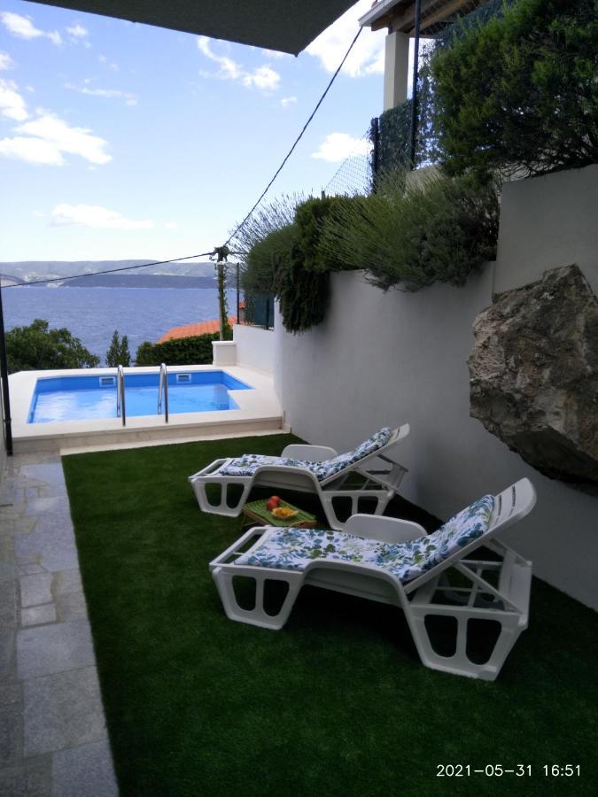 Private Pool And Sea View Apartment Omiš Kültér fotó